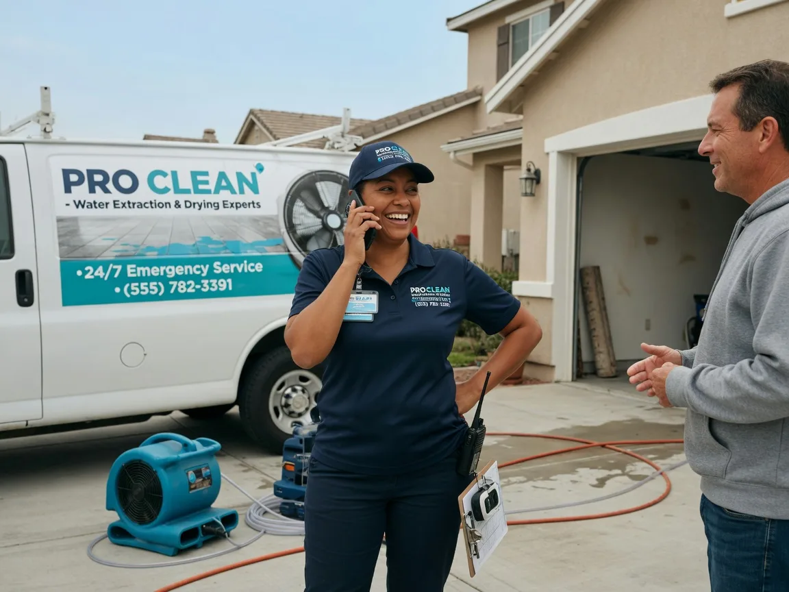 Water Extraction & Drying Escondido, CA FAQs